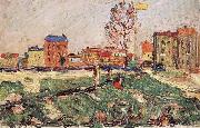 Wassily Kandinsky Munchen,Schwabing Spain oil painting reproduction